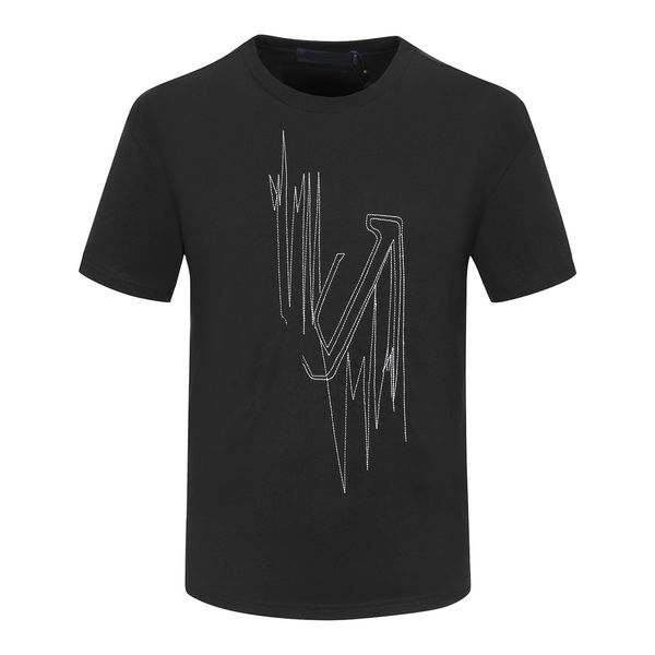 designer men's t-shirts summer loose casual quality print sleeve short tshirt n5o4, White;black
designer men's t-shirts summer loose casual quality print sleeve short tshirt n5o4, White;black
