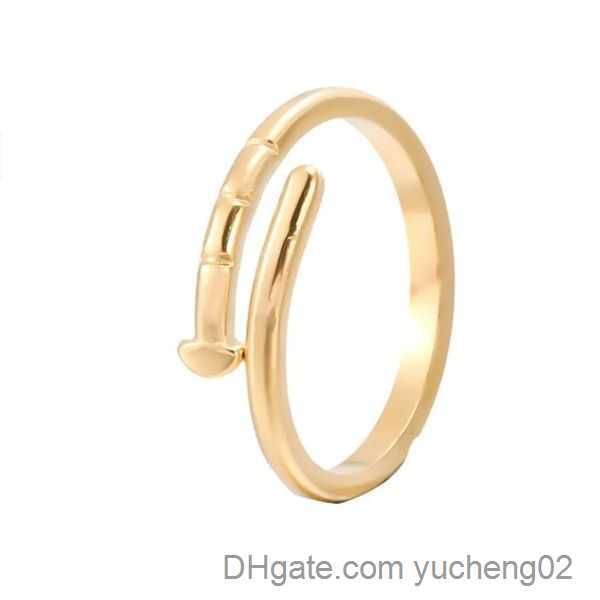 designer nail ring women luxury designer jewelry couple love rings stainless steel alloy gold-plated process fashion accessories never fade, Silver
designer nail ring women luxury designer jewelry couple love rings stainless steel alloy gold-plated process fashion accessories never fade, Silver