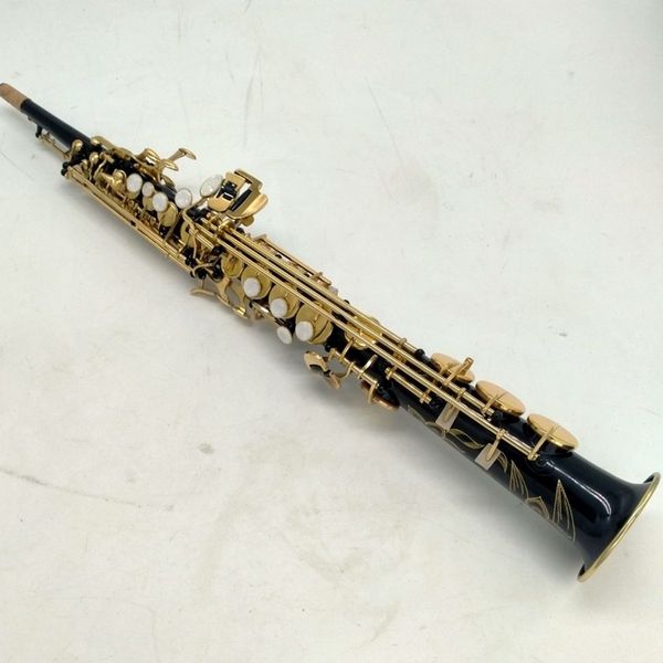 new yss-82z brass straight b flat soprano saxophone saxophone key type matte black gold engraving standard with carrying case258
new yss-82z brass straight b flat soprano saxophone saxophone key type matte black gold engraving standard with carrying case258