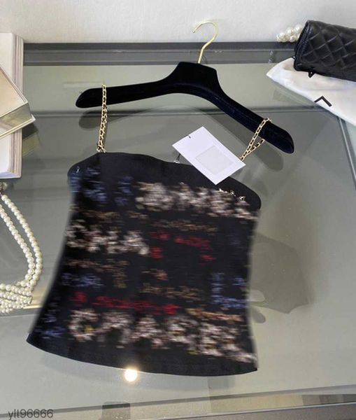 designer designer runway summer 2022 women's t-shirt fashion chain tanks ladies elegant chan women sleeveless casual tank 23, White
designer designer runway summer 2022 women's t-shirt fashion chain tanks ladies elegant chan women sleeveless casual tank 23, White