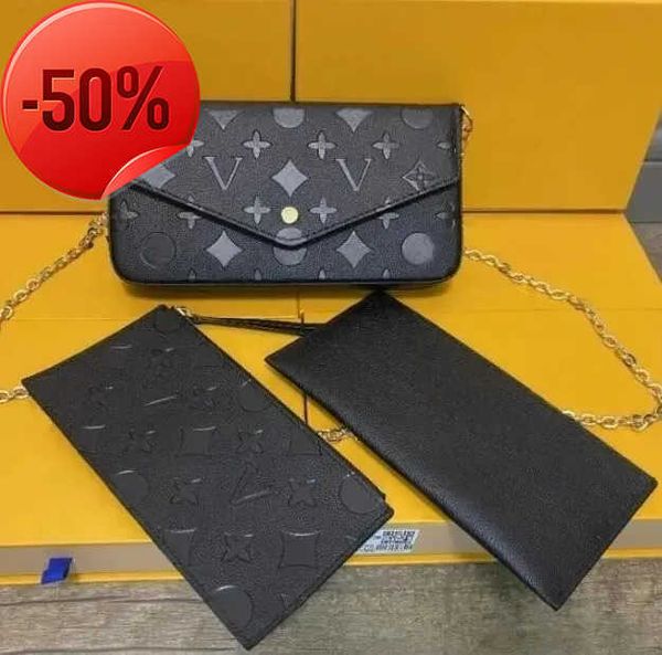 luxurys designer bag women handbag favorite multi accessories 3 pcs/set woman crossbody purse flowers shoulder lady leather with box 61276 m, Red;black
luxurys designer bag women handbag favorite multi accessories 3 pcs/set woman crossbody purse flowers shoulder lady leather with box 61276 m, Red;black