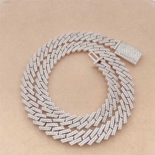 hip hop charm jewelry bracelet necklace diamond 24" 10mm moissanite cuban link chain for pendant, Silver
hip hop charm jewelry bracelet necklace diamond 24" 10mm moissanite cuban link chain for pendant, Silver