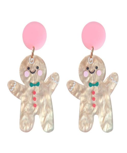new christmas gingerbread man drop earring for women trendy jewelry acrylic earrings fashion girl039s cute accessories7834650, Silver
new christmas gingerbread man drop earring for women trendy jewelry acrylic earrings fashion girl039s cute accessories7834650, Silver