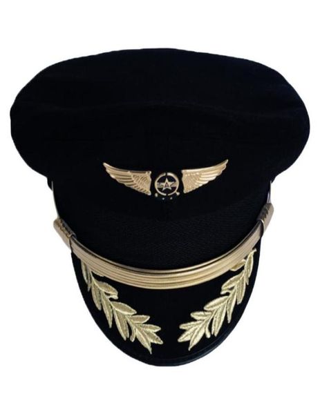 custom upscale pilot cap airline captain hat uniform halloween party men military hats black for women wide brim2267533, Blue;gray
custom upscale pilot cap airline captain hat uniform halloween party men military hats black for women wide brim2267533, Blue;gray