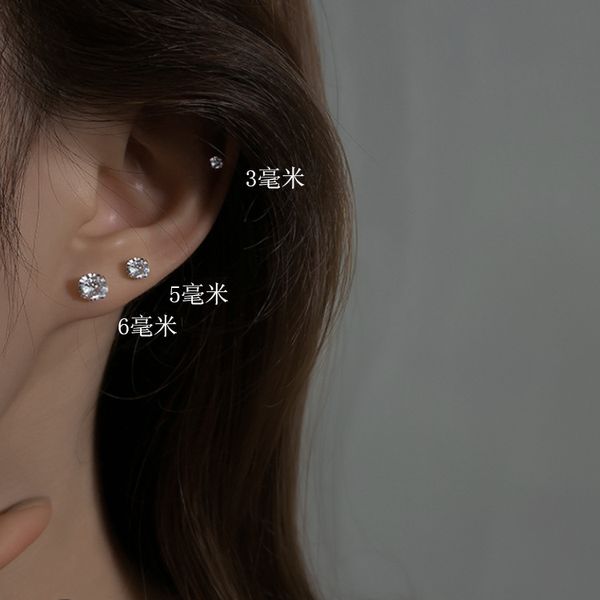 2~5mm diameter high imitation diamond earrings inlaid diamond super shiny white stud non fading resin material for allergy prevention women, Golden;silver
2~5mm diameter high imitation diamond earrings inlaid diamond super shiny white stud non fading resin material for allergy prevention women, Golden;silver