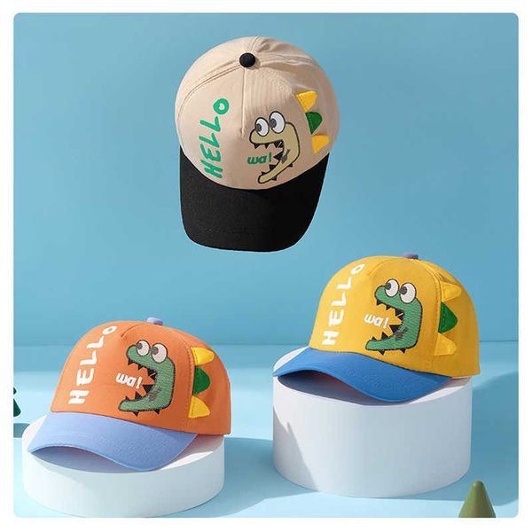 ball caps baby baseball cap for girl cartoon dinosaur children adjustable visor summer sun protection caps kids boy fashion snapback hat j23, Blue;gray
ball caps baby baseball cap for girl cartoon dinosaur children adjustable visor summer sun protection caps kids boy fashion snapback hat j23, Blue;gray