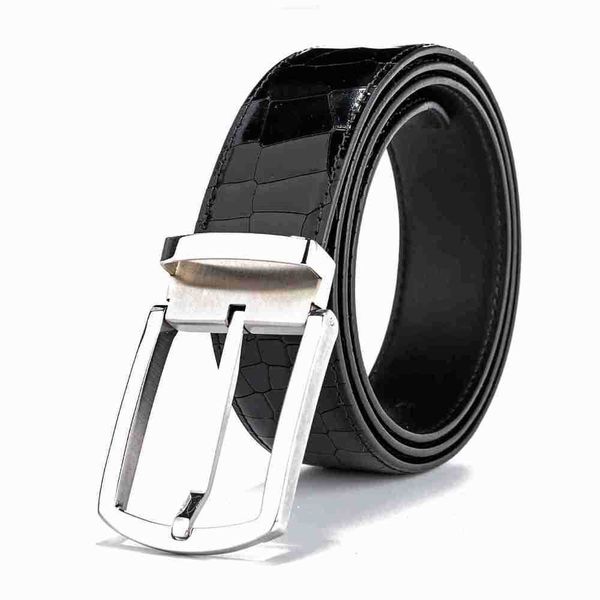 belts men's steel buckle head genuine leather belt original oil wax lacquer leather crocodile pattern head layer cowhide needle buckle, Black;brown
belts men's steel buckle head genuine leather belt original oil wax lacquer leather crocodile pattern head layer cowhide needle buckle, Black;brown