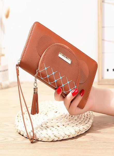 double layer cute long style korean zipper large capacity ladies clutch handbags whole wallet for women8664266, Black
double layer cute long style korean zipper large capacity ladies clutch handbags whole wallet for women8664266, Black