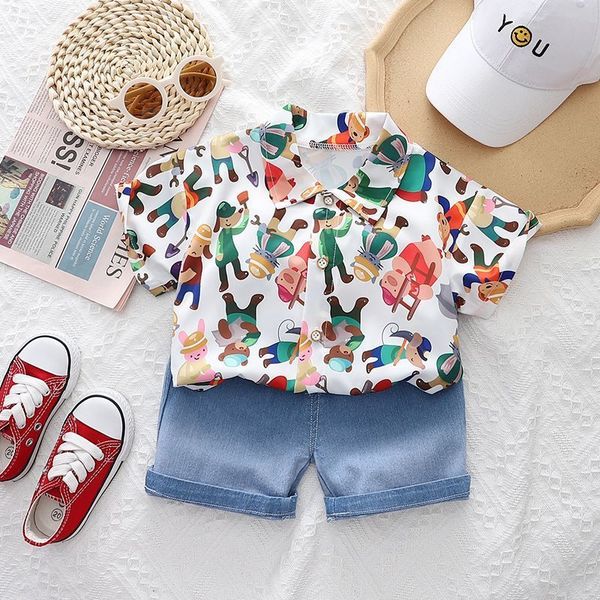clothing sets boys summer suit 2023 children baby toddler boy short sleeve t shirt shorts twopiece set baby loose outfits 06years 230506, White
clothing sets boys summer suit 2023 children baby toddler boy short sleeve t shirt shorts twopiece set baby loose outfits 06years 230506, White