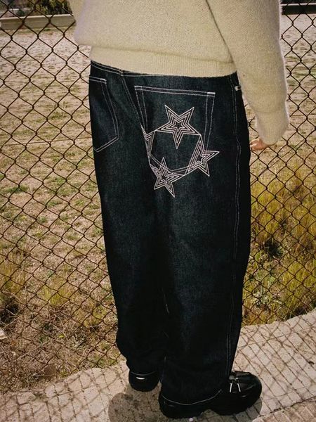mens jeans y2k 99based hip hop print oversized dark blue fashion casual loose straight wide leg trouser 230506
mens jeans y2k 99based hip hop print oversized dark blue fashion casual loose straight wide leg trouser 230506