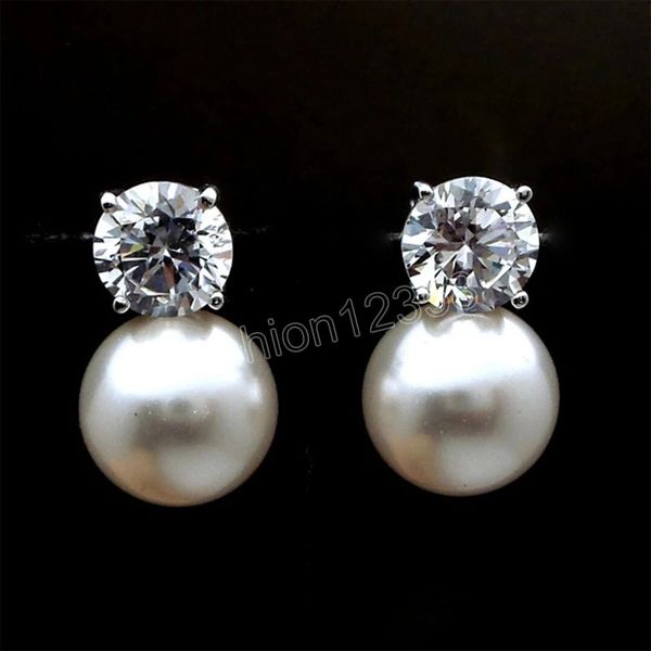 dainty women imitation pearl stud earrings silver color eternity wedding earrings daily wear temperament elegant jewelry, Golden;silver
dainty women imitation pearl stud earrings silver color eternity wedding earrings daily wear temperament elegant jewelry, Golden;silver