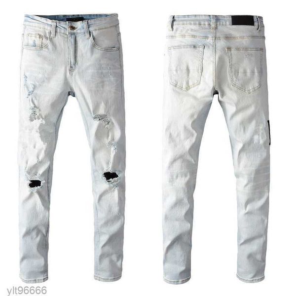 mens jeans slim distressed denim white designer pants with holes letters torn tattered knee ripped for man skinny straight leg size 28-40, Blue
mens jeans slim distressed denim white designer pants with holes letters torn tattered knee ripped for man skinny straight leg size 28-40, Blue