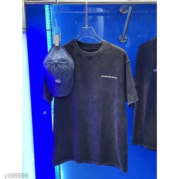 t shirt for women new style washed t-shirt old chest letter men's base short sleeve alexander 5kfz, White
t shirt for women new style washed t-shirt old chest letter men's base short sleeve alexander 5kfz, White