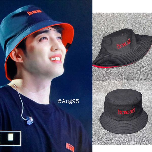 wide brim hats kpop concert be the sun letter embroidered fisherman cap bucket hats casual peaked cap fans sengkwan hoshi gift j230503, Blue;gray
wide brim hats kpop concert be the sun letter embroidered fisherman cap bucket hats casual peaked cap fans sengkwan hoshi gift j230503, Blue;gray
