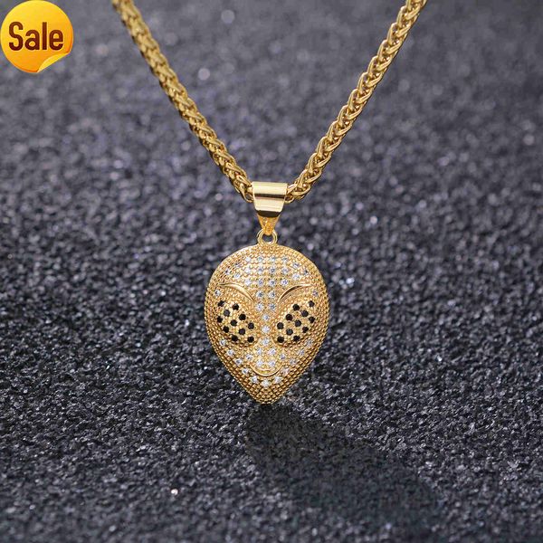 trending style micro insert brass gold plated real iced out alien hip hop moissanite chains and pendants, Silver
trending style micro insert brass gold plated real iced out alien hip hop moissanite chains and pendants, Silver
