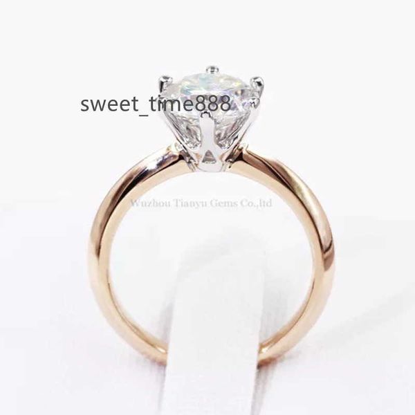 tianyu gemstone bijoux customized 2ct vvs moissanite bague solitaire 14k 18k diamond engagement wedding gold ring for women, Silver
tianyu gemstone bijoux customized 2ct vvs moissanite bague solitaire 14k 18k diamond engagement wedding gold ring for women, Silver