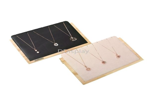 ddisplayclassic style solid wood jewelry display black leather necklace storage tray beige velvet pendant jewelry display7745071
ddisplayclassic style solid wood jewelry display black leather necklace storage tray beige velvet pendant jewelry display7745071
