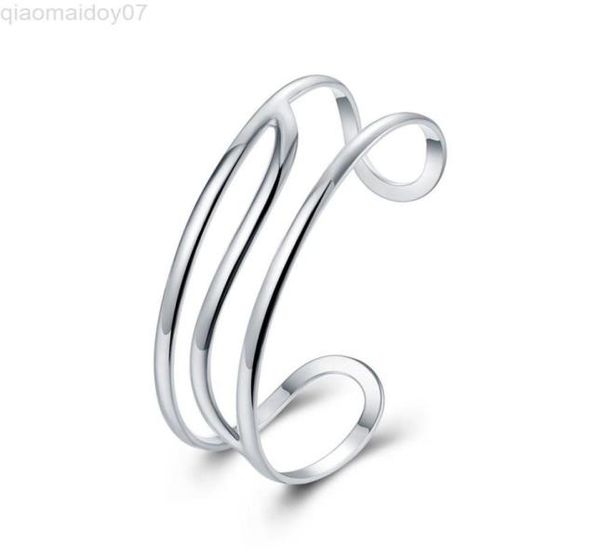 new style 925 silver bracelet 925 sterling silver open threeline bracelet ladies bracelet engagement fashion l2208123780340, Black
new style 925 silver bracelet 925 sterling silver open threeline bracelet ladies bracelet engagement fashion l2208123780340, Black