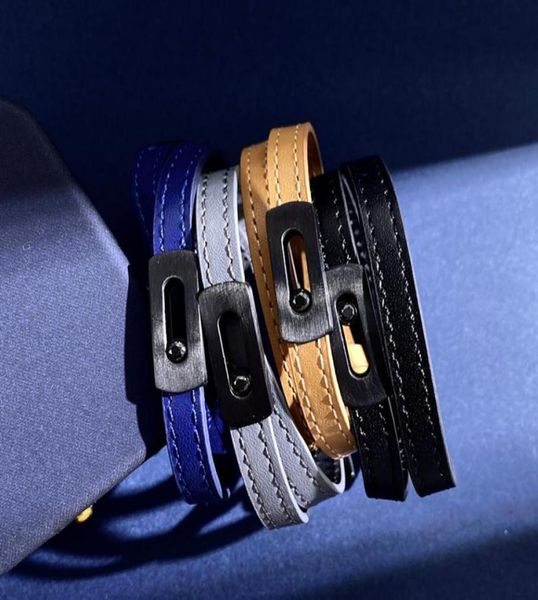 brand jewerlry bracelet slide rhinestone genuine leather bracelet for women double tour bangle black8962368, Golden;silver
brand jewerlry bracelet slide rhinestone genuine leather bracelet for women double tour bangle black8962368, Golden;silver