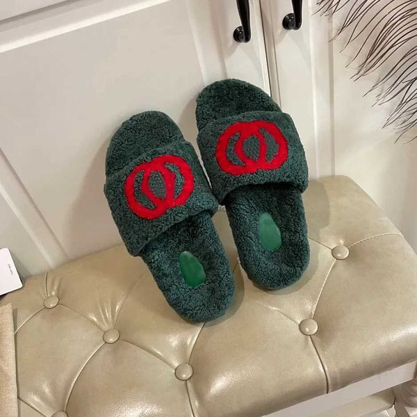 classic designer g women fur slippers flat premium wool ladies sandals green fashion leisure sandals classics warm slipper, Black
classic designer g women fur slippers flat premium wool ladies sandals green fashion leisure sandals classics warm slipper, Black
