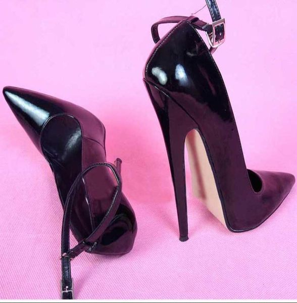 18cm heel height pointed toe stiletto heel pumps party shoes heels us size 55145 no181b9921053, Black
18cm heel height pointed toe stiletto heel pumps party shoes heels us size 55145 no181b9921053, Black