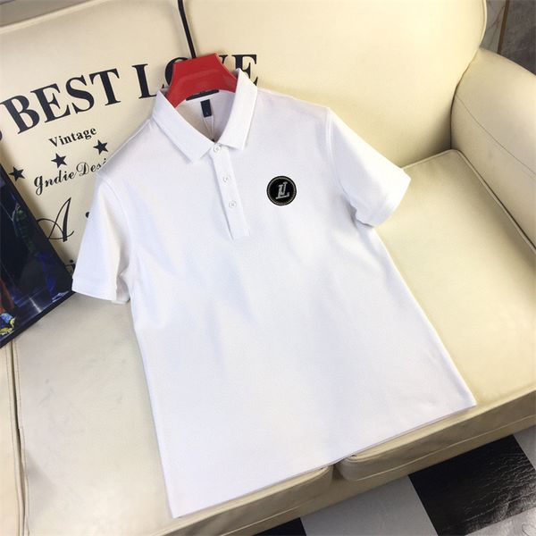 men and women designer polo shirt men's casual business fashion letter printed t-shirt high street men's polo shirt quality wholes, White;black
men and women designer polo shirt men's casual business fashion letter printed t-shirt high street men's polo shirt quality wholes, White;black