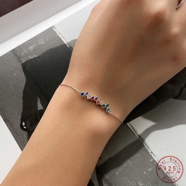charm bracelets 925 sterling silver simple creative color crystal bracelet women fashion trend party jewelry accessories valentine's da, Golden;silver
charm bracelets 925 sterling silver simple creative color crystal bracelet women fashion trend party jewelry accessories valentine's da, Golden;silver
