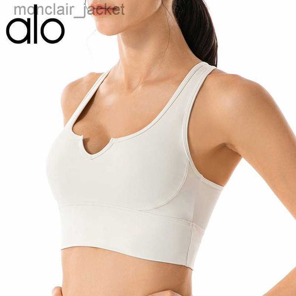 desginer alo yoga sports bra women's shockproof gathering bra running fitness short racerback tank belt chest pad, White
desginer alo yoga sports bra women's shockproof gathering bra running fitness short racerback tank belt chest pad, White