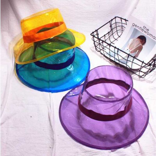 wide brim hats new hip hop hat bucket hat caps women high street summer beach hat pvc transparent sun visor waterproof rain hat for men ladi, Blue;gray
wide brim hats new hip hop hat bucket hat caps women high street summer beach hat pvc transparent sun visor waterproof rain hat for men ladi, Blue;gray
