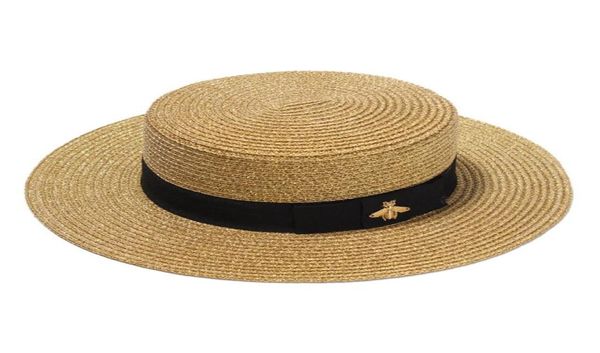 fashionwoven widebrimmed hat gold metal bee fashion wide straw cap parentchild flatvisor woven straw hat6714075, Blue;gray
fashionwoven widebrimmed hat gold metal bee fashion wide straw cap parentchild flatvisor woven straw hat6714075, Blue;gray