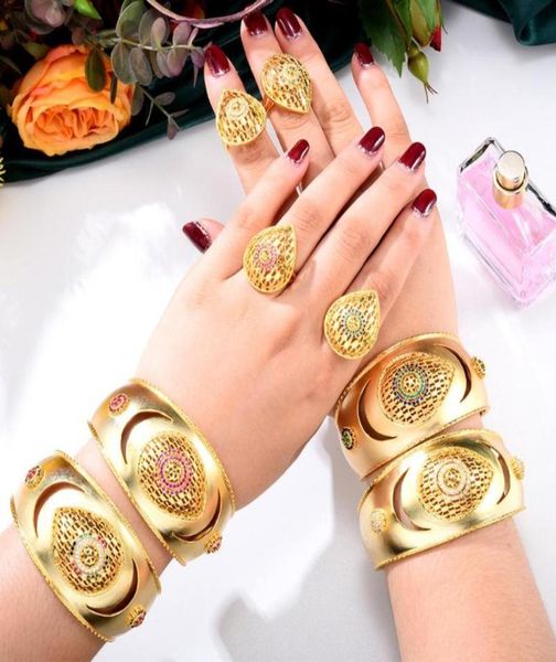 bangle godki charms 4pcs bracelet ring necklace earring set for women wedding bridal zircon africandubai jewelry9084963, Black
bangle godki charms 4pcs bracelet ring necklace earring set for women wedding bridal zircon africandubai jewelry9084963, Black