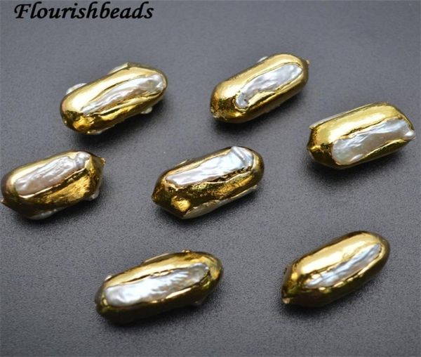 24k gold surrounded natural fresh water pearl strip cylinder shape spacer loose beads diy jewelry making supplies t2005074734927, White
24k gold surrounded natural fresh water pearl strip cylinder shape spacer loose beads diy jewelry making supplies t2005074734927, White