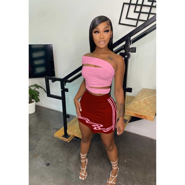 two piece dress echoine summer design strap bandage crop patchwork irregular mini skirt set two piece set birthday outfits matching set j230, White
two piece dress echoine summer design strap bandage crop patchwork irregular mini skirt set two piece set birthday outfits matching set j230, White