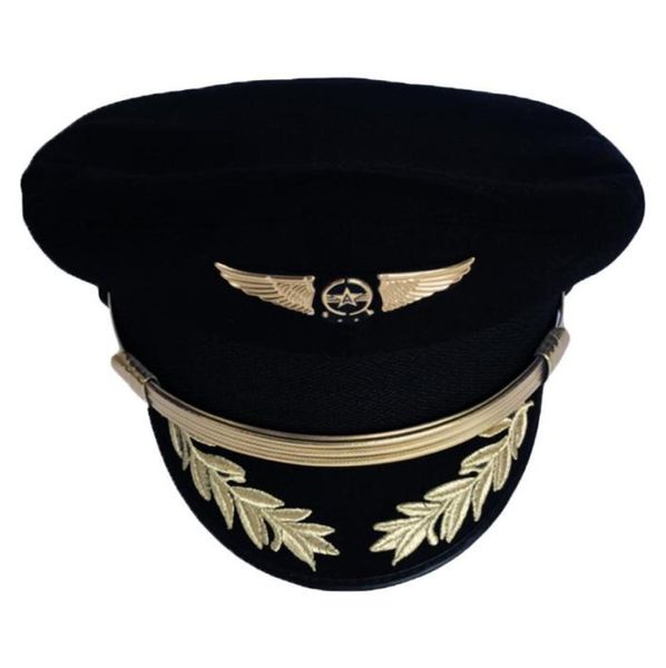 custom upscale pilot cap airline captain hat uniform halloween party men military hats black for women wide brim8720727, Blue;gray
custom upscale pilot cap airline captain hat uniform halloween party men military hats black for women wide brim8720727, Blue;gray