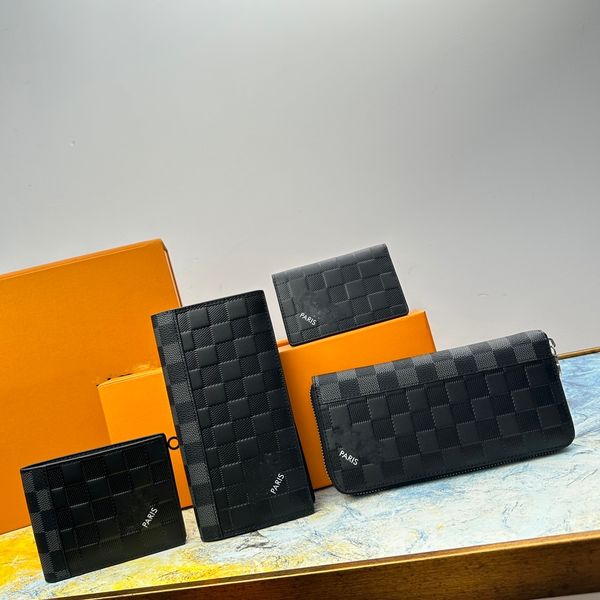 designer embossed plaid splice wallet luxury brand leather multi card long wallet men's suit clip wallet famous women short wallets car, Red;black
designer embossed plaid splice wallet luxury brand leather multi card long wallet men's suit clip wallet famous women short wallets car, Red;black