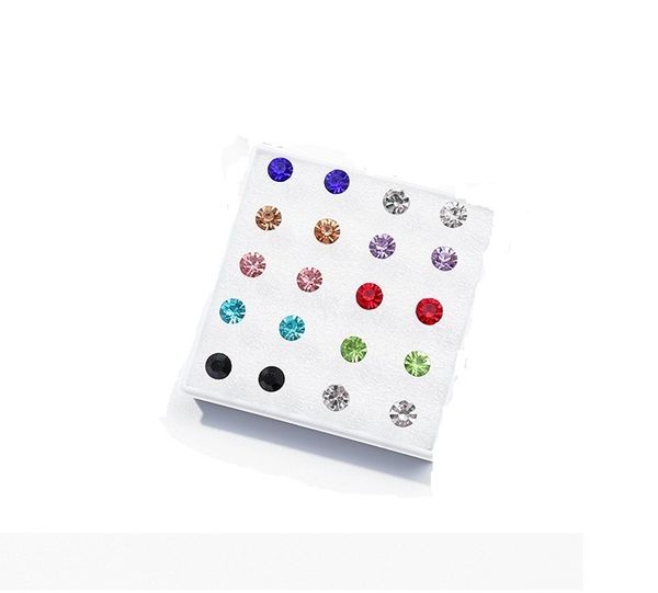 (200pair/lot)2~6mm high imitation diamond earrings inlaid rhinestone super shiny multiple colors stud resin material for allergy prevention, Golden;silver
(200pair/lot)2~6mm high imitation diamond earrings inlaid rhinestone super shiny multiple colors stud resin material for allergy prevention, Golden;silver