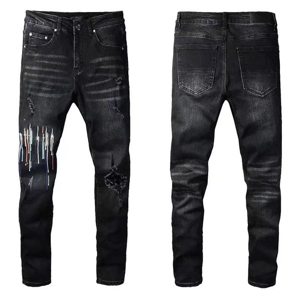 man jeans woman purple skinny ripped biker slim straight pants designer stack fashion mens trend brand vintage pant us size npi5, Black
man jeans woman purple skinny ripped biker slim straight pants designer stack fashion mens trend brand vintage pant us size npi5, Black