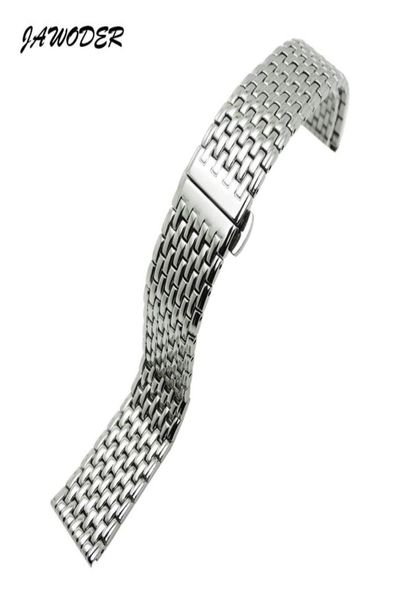 jawoder watch band 18 19 20 22mm men women silver pure solid stainless steel polishing watch strap deployment buckle bracelet8396132, Black;brown
jawoder watch band 18 19 20 22mm men women silver pure solid stainless steel polishing watch strap deployment buckle bracelet8396132, Black;brown