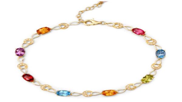 new fashion personality rainbow seven colors plated 18k gold color treasure bracelet female simulation tourmaline hand jewelry2759791, Black
new fashion personality rainbow seven colors plated 18k gold color treasure bracelet female simulation tourmaline hand jewelry2759791, Black
