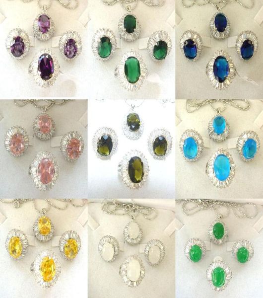 multicolor cubic zirconia jade crystal pendant necklace earring ring jewelry set chain9261797, Slivery;golden
multicolor cubic zirconia jade crystal pendant necklace earring ring jewelry set chain9261797, Slivery;golden