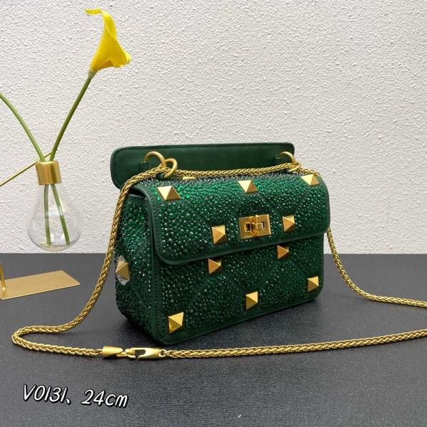 shiny handbag designer new bags luxurys crystal rivet diamond embedding fashion handheld shoulder crossbody women's chain b8nn
shiny handbag designer new bags luxurys crystal rivet diamond embedding fashion handheld shoulder crossbody women's chain b8nn