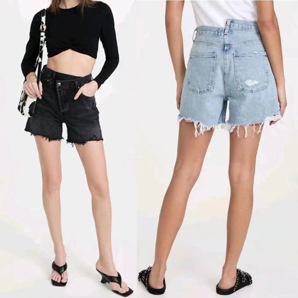 womens shorts women denim shorts asymmetrical high waist fashion casual lady frayed 230506, White;black
womens shorts women denim shorts asymmetrical high waist fashion casual lady frayed 230506, White;black