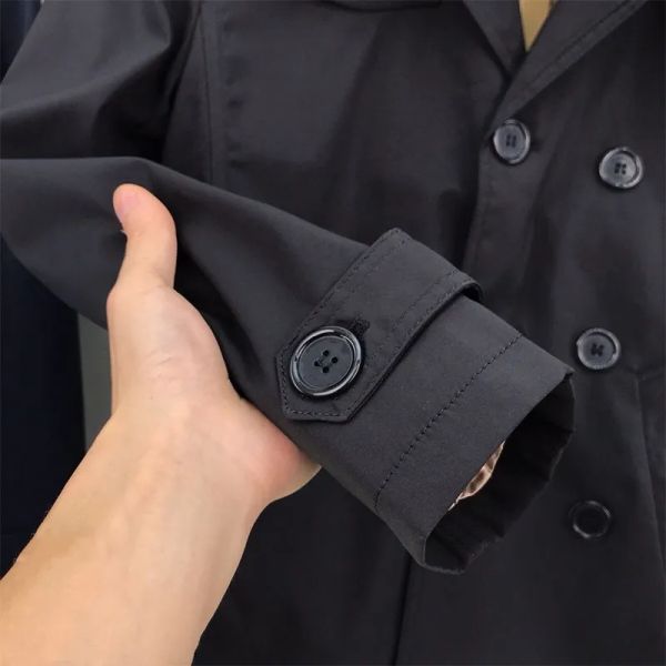 2023 men and women trench collar slim fit long sleeve windproof jacket designer brand classic coat autumn winter yaep, Tan;black
2023 men and women trench collar slim fit long sleeve windproof jacket designer brand classic coat autumn winter yaep, Tan;black