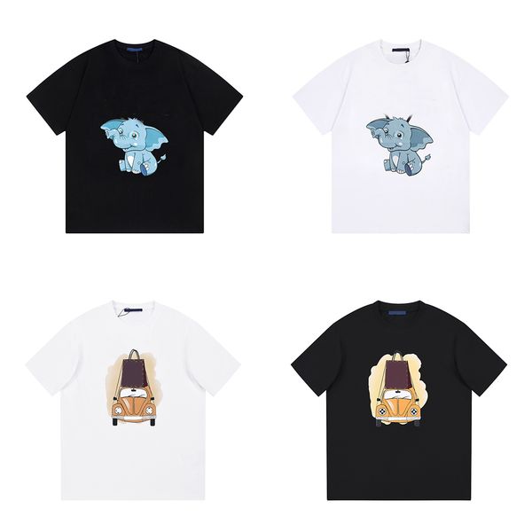 designer tshirts womens mens tshirt lo vu dumbo presbyopia monogram print short sleeve logo logo exquisite upgrade, White
designer tshirts womens mens tshirt lo vu dumbo presbyopia monogram print short sleeve logo logo exquisite upgrade, White