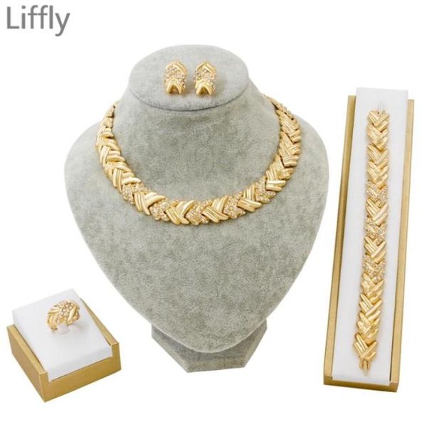 liffly bridal dubai gold sets crystal necklace bracelet nigerian wedding party women fashion jewelry set 2207191262213, Slivery;golden
liffly bridal dubai gold sets crystal necklace bracelet nigerian wedding party women fashion jewelry set 2207191262213, Slivery;golden