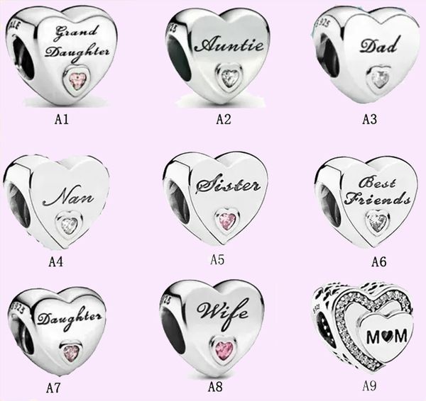 925 silver beads charms fit pandora charm love series love style lovers hanging beads, Black
925 silver beads charms fit pandora charm love series love style lovers hanging beads, Black