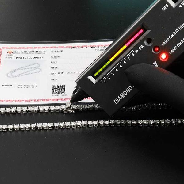 selling 6mm 10k 14k 18k solid gold vvs moissanite diamond hip hop necklace men cuban chain tennis chain, Silver
selling 6mm 10k 14k 18k solid gold vvs moissanite diamond hip hop necklace men cuban chain tennis chain, Silver