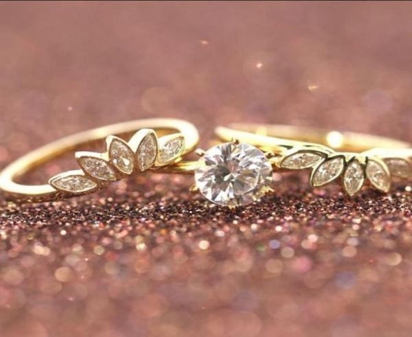 unique leaf design 18k rose gold and silver white sapphire diamond wedding engagement ring set size 5123849853
unique leaf design 18k rose gold and silver white sapphire diamond wedding engagement ring set size 5123849853