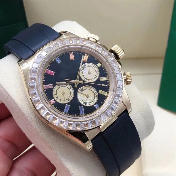 a+ men's fully automatic mechanical wrist watch 40mm sport comfortable rubber watchband sapphire glass hand watches accessories the cho, Slivery;brown
a+ men's fully automatic mechanical wrist watch 40mm sport comfortable rubber watchband sapphire glass hand watches accessories the cho, Slivery;brown
