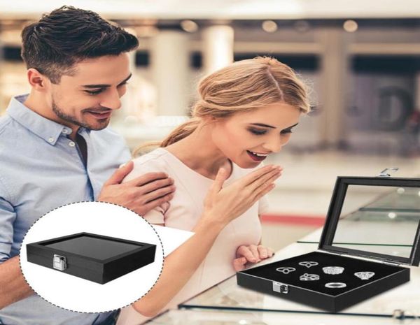 jewelry pouches bags 1pc 36 slots simple storage box ring display container black7925483, Pink;blue
jewelry pouches bags 1pc 36 slots simple storage box ring display container black7925483, Pink;blue